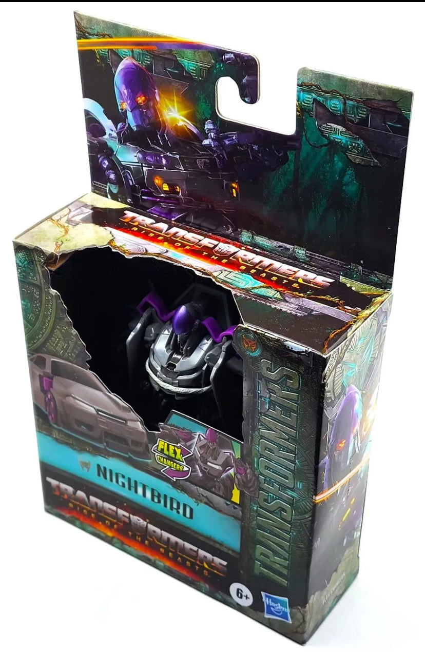 NightBird Transformers Rise of the Beasts Flex Changers