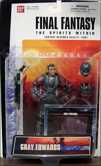 Final Fantasy: The Spirits Within Gray Edwards
Action Figure by Bandai, 01 2000
