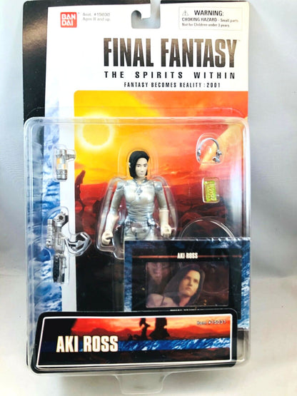 Aki Ross “The Spirit Within Action Figure”! (Bandai Final Fantasy Collector Series) “Rare-Vintage” (2000)