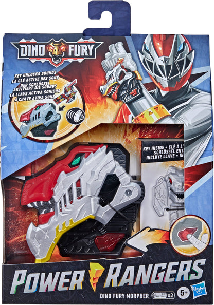 Power Rangers Dino Fury Morpher Electronic Toy with Lights and Sounds Include...