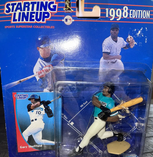 New! Starting Lineup 1998 Edition MLB Gary Sheffield Florida Miami Marlins