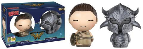 2017 Summer Convention Exclusive Funko Dorbz | DC | Wonder Woman & Ares Vinyl Figure 2-Pack
