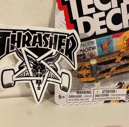 TechDeck Toy Machine Myles Willard Toy Machine!! COMES WITH 1 FREE THRASHER STICKER!!