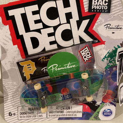 TechDeck Color Primitive Lemos! Comes With 1 FREE THRASHER SKATEBOARD