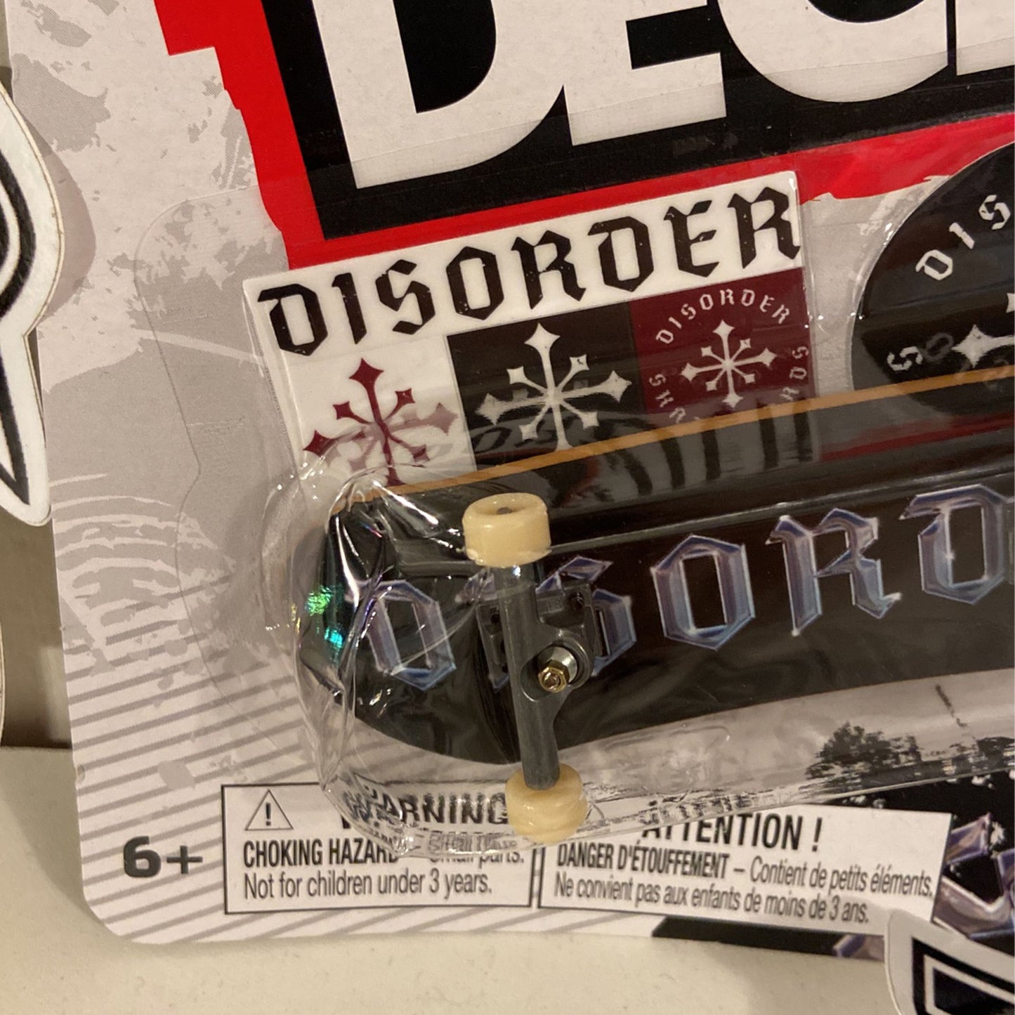 TechDeck Disorder Fingerboard!! Comes With 1 FREE THRASHER STICKER!!