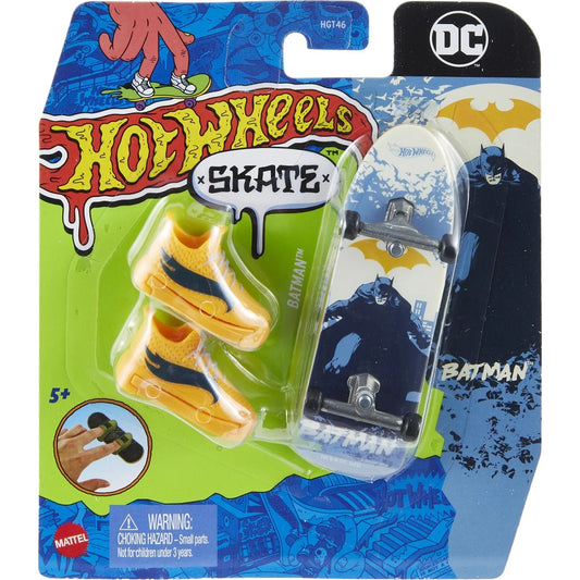 Mattel Hot Wheels Skates Fingerboard And Shoe 19 Batman