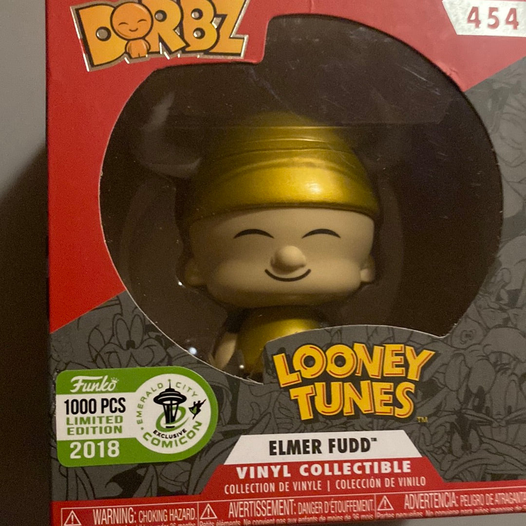 Funko Dorbz Elmer Fudd 454 2018 ECCC Special Limited Edition Only 1000 Pcs NEW