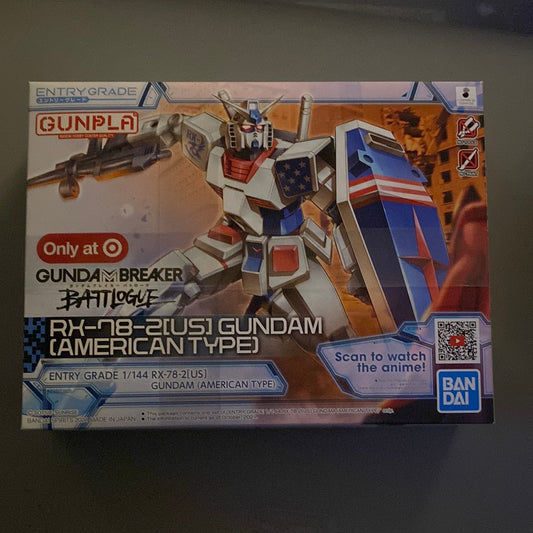 USA Exclusive Gundam Breaker Battlogue RX-78-2US GUNDAM AMERICAN TYPE Model Kit