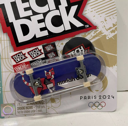 2024 Paris Olympics x Tech Deck Skateboard Fingerboard Marian Duran Rare HTF