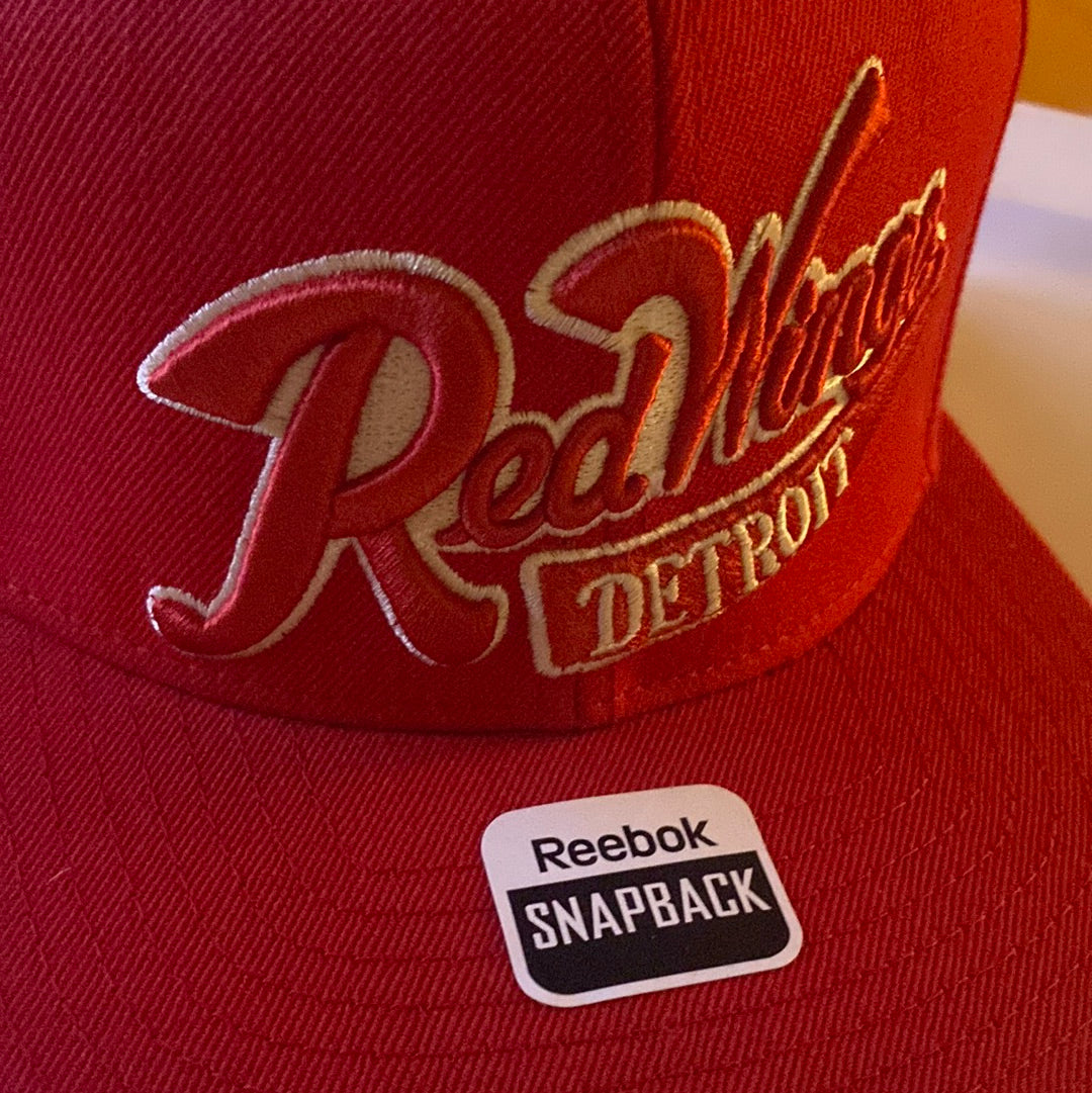 Detroit Red Wings Cap Reebok NHL- Adjustable