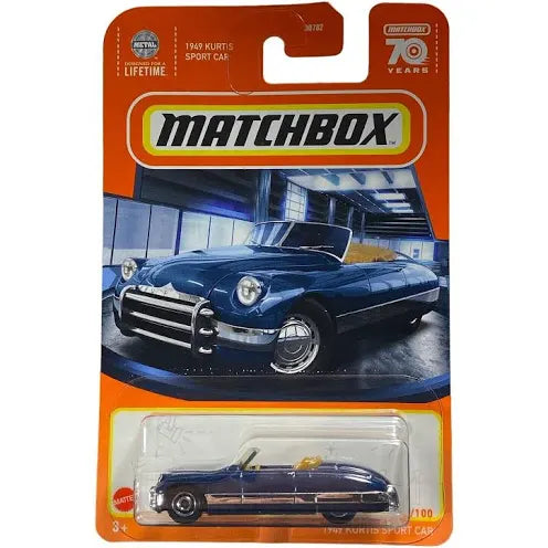 New! Matchbox 1949 Kurtis Sport Car