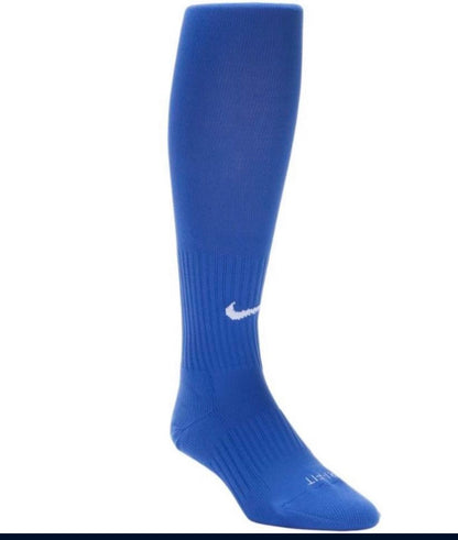 New!!  Blue Nike socks dri fit performance socks