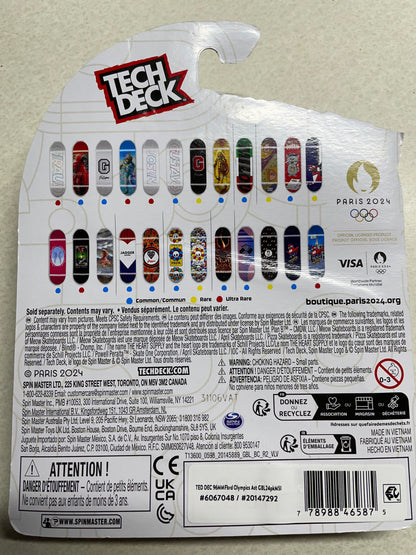 Tech Deck Paris 2024 Olympic Games Ultra rare