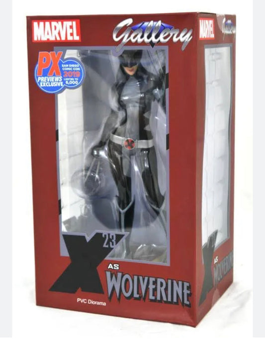 Diamond Select Toys Marvel Gallery Wolverine / X-23 (X-Force) SDCC 2019 San Diego Comic Con Exclusive PVC Figure Statue Limited Edition 1/6000