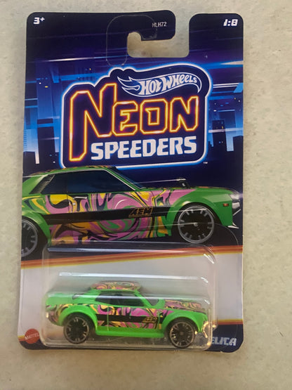 2024 Hot Wheels Neon Speeders 70 Toyota Celica