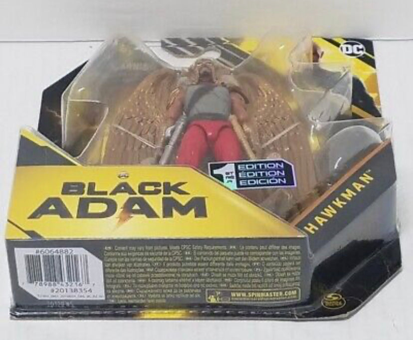 Movie BLACK ADAM Action Figure Aldis Hodge DC Comic Character Hawkman NEW