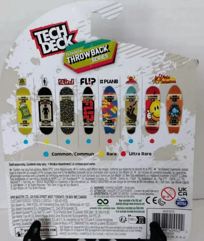 World Industries Tech Deck Throwback Series Rare New Mini Skateboard