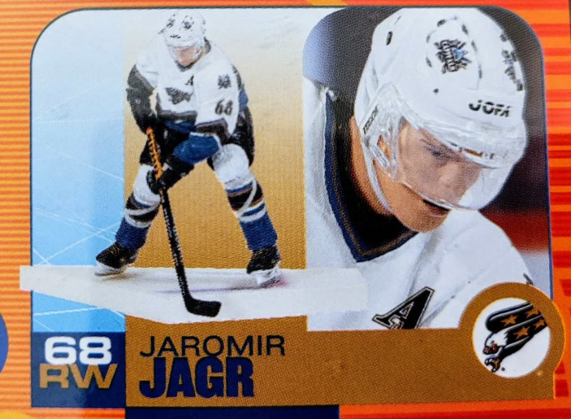 2001 MCFARLANE TOYS WASHINGTON CAPITALS  JAROMIR JAGR  NHL HOCKEY ACTION FIGURE