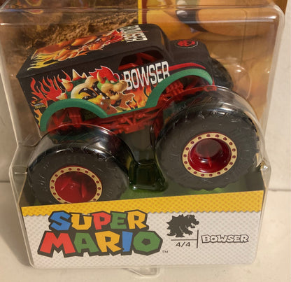 New!! Hot Wheels Monster Truck! Super Mario Bowser! 4/4