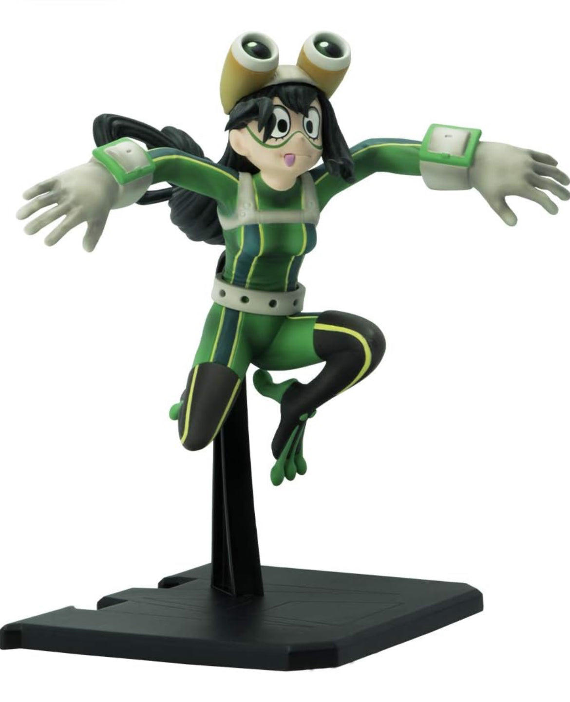 ABYSTYLE Studio My Hero Academia Tsuyu Asui SFC Collectible PVC Figure 7" Tall Statue