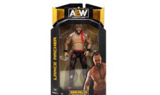 New! Lance archer all elite wrestling unrivaled collection
