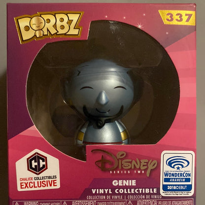 2018 WonderCon Exclusive Metallic Disney Genie Funko Dorbz