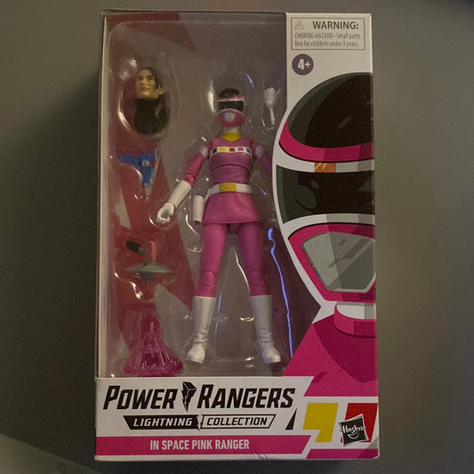 Hasbro Power Rangers Lightning Collection 6" Mighty Morphin Pink Ranger Collectible Action Figure Toy with Accessories