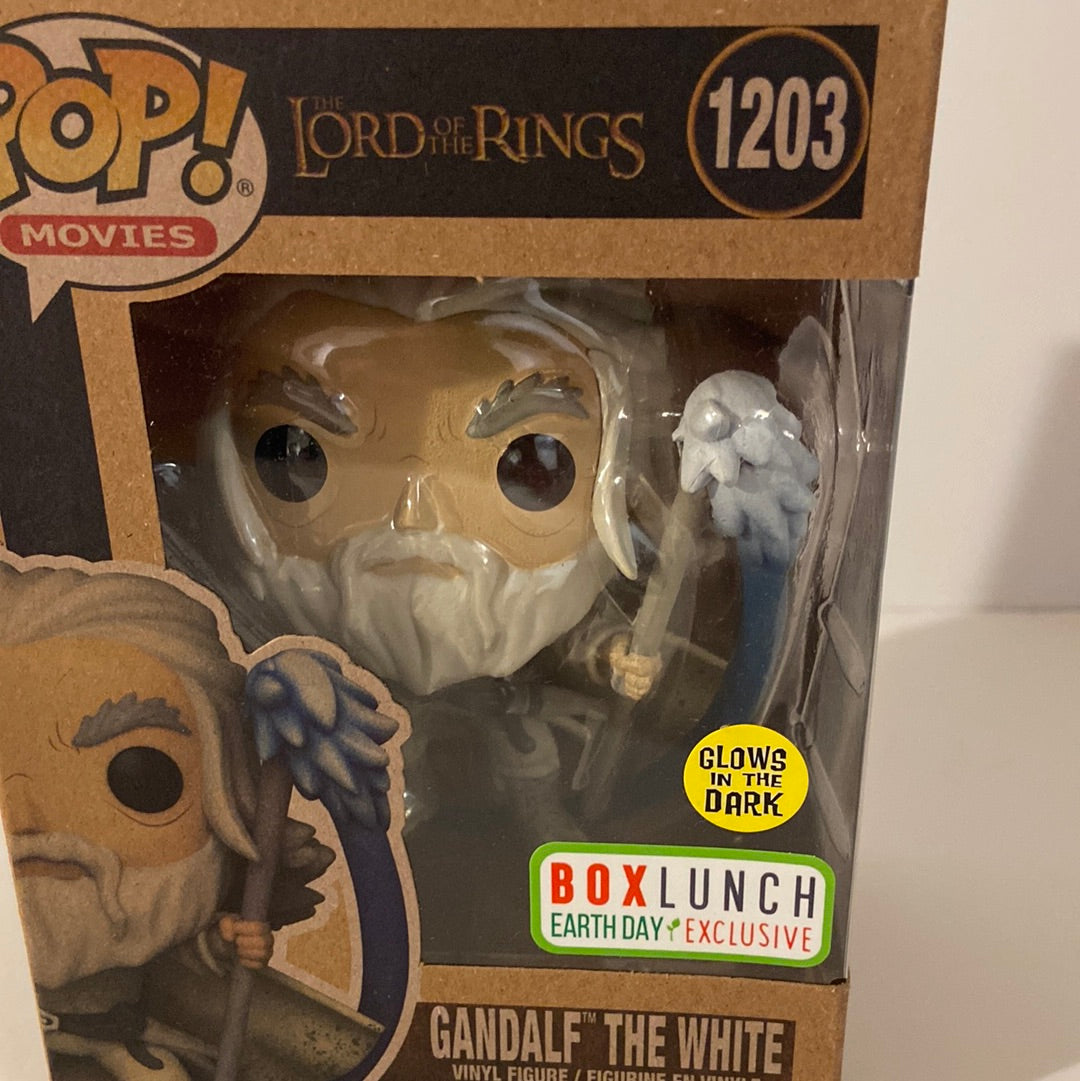 Funko Lord Of The Rings Box Lunch GITD Gandalf The White