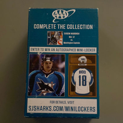 New!! Mike Ricci Alumni’s minu lockers series 25th aniversary nhl.sharks