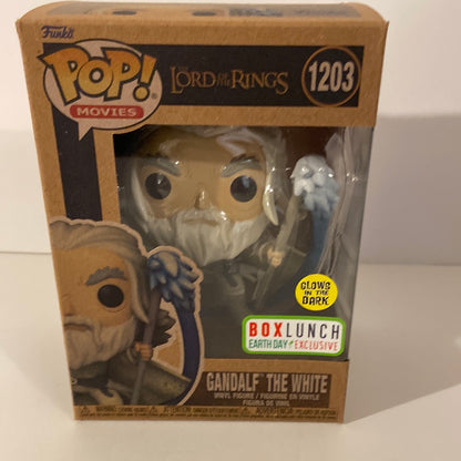 Funko Lord Of The Rings Box Lunch GITD Gandalf The White