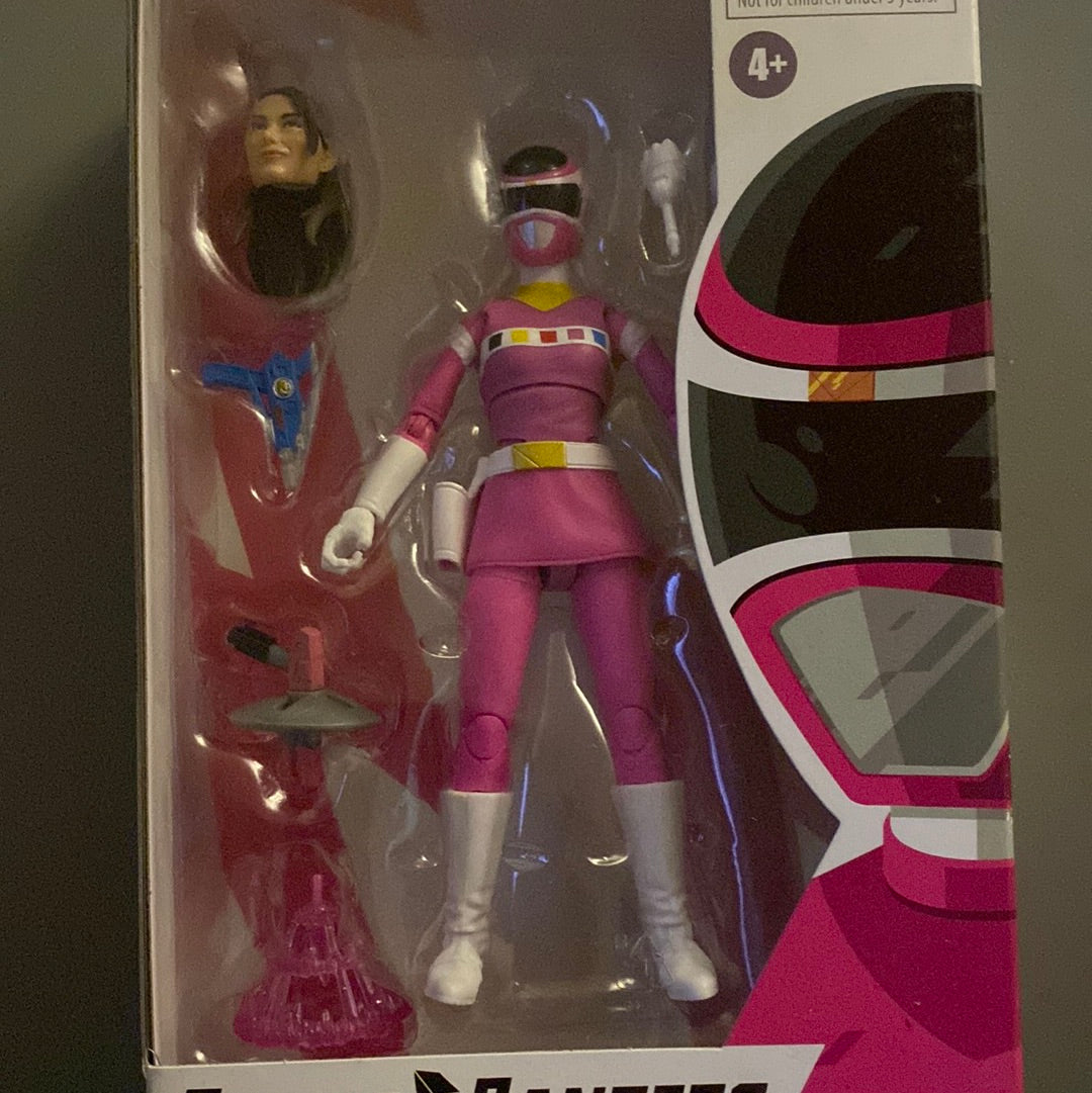 Hasbro Power Rangers Lightning Collection 6" Mighty Morphin Pink Ranger Collectible Action Figure Toy with Accessories