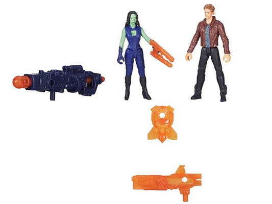 Guardians of the Galaxy Mini Two Pack Wave 01 - Star-Lord & Gamora