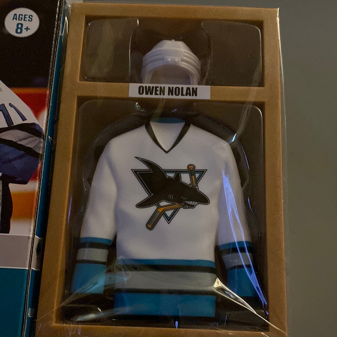 NHL alumni mini locker series Owen Nolan 25th anniversary