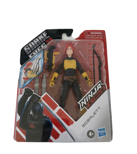 New!! G.I. Joe Snake Eyes Movie 6-Inch Scarlett Action Figure