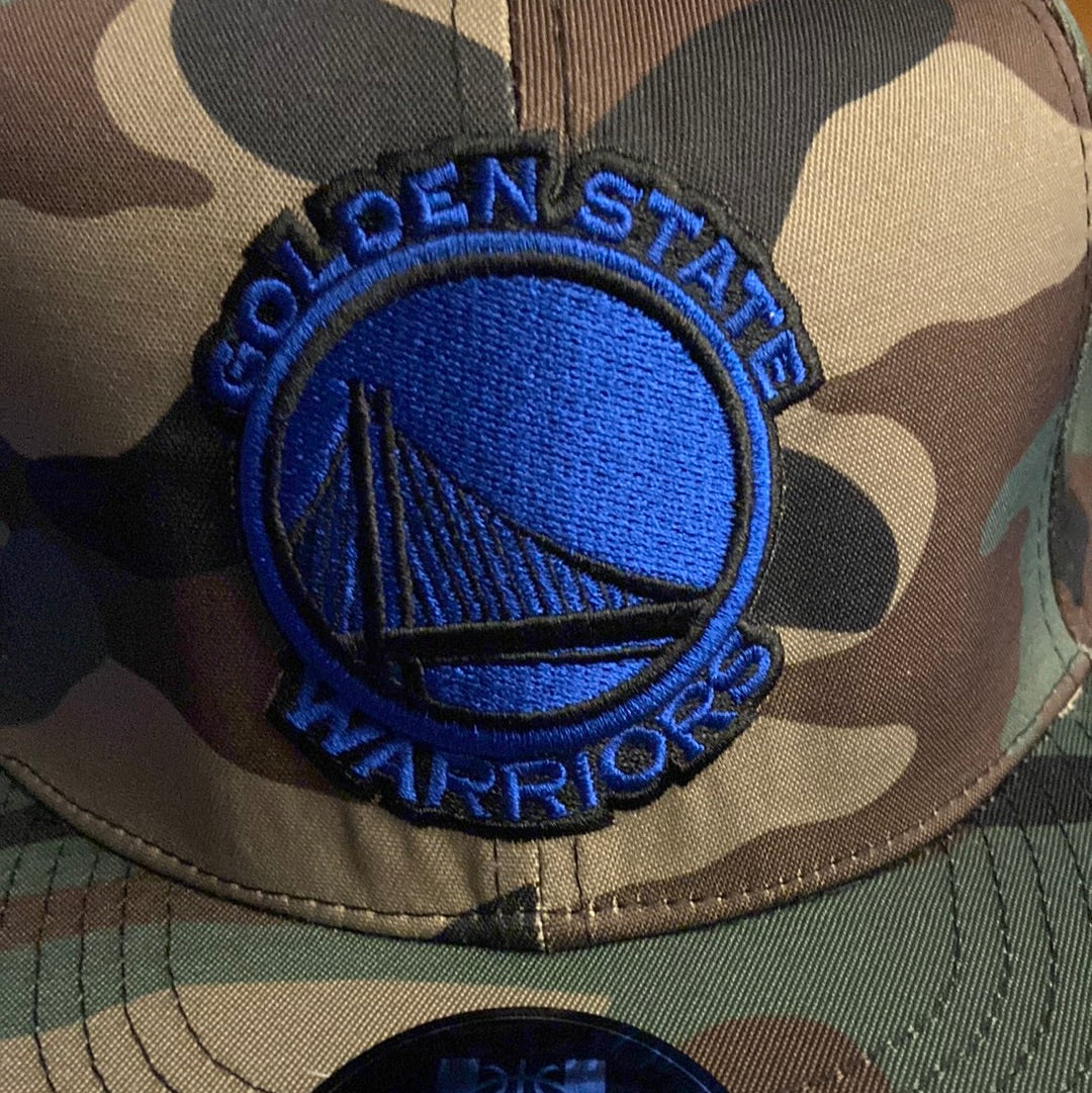 New!! Camo Golden State Warriors NBA HAT! One size Fits Most