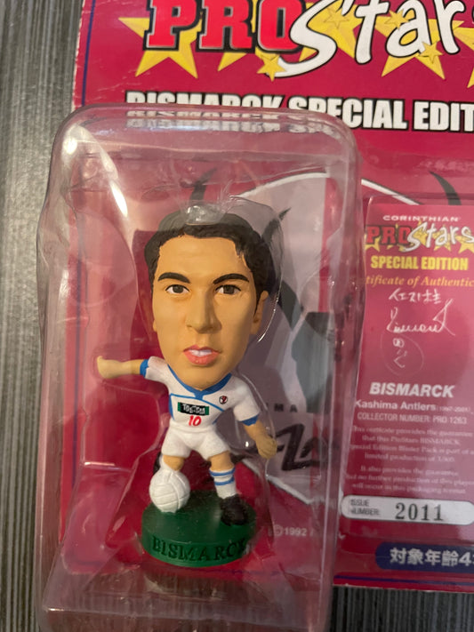 1992 Corinthian Prostars Bismarck #2001  special edition Kashima Antlers   Collector number pro 1263