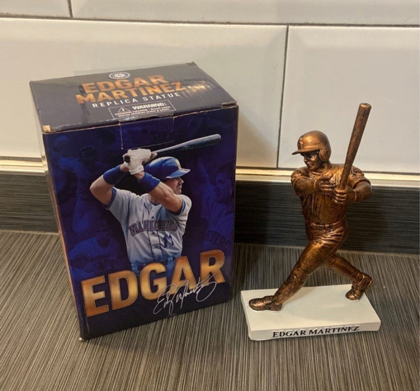 Seattle Mariners Edgar Martinez Replica Statue 2022 Gameday Giveaway