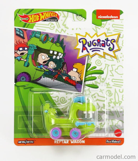 Hot Wheels Rugrats Reptar Wagon Green Nickelodeon 2023 Retro Entertainment NEW