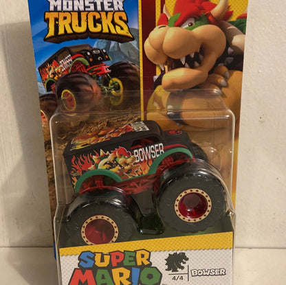 New!! Hot Wheels Monster Truck! Super Mario Bowser! 4/4