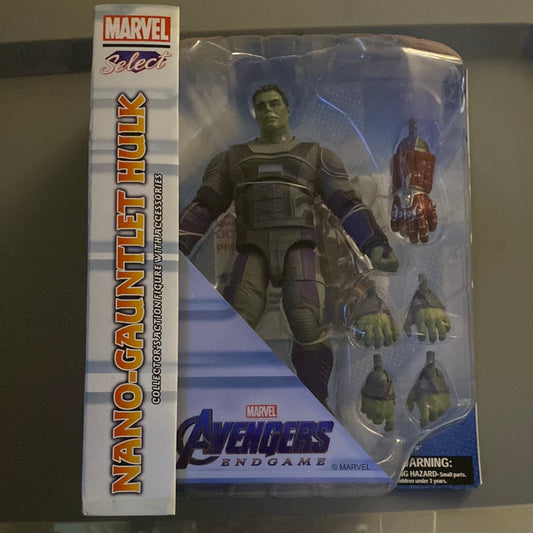 Marvel Select: Avengers Endgame Nano-Gauntlet Hulk Action Figure