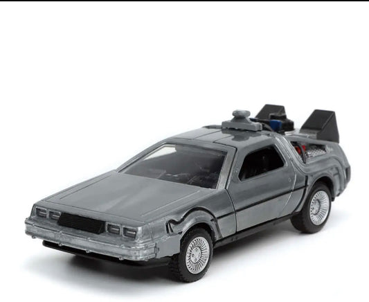 1983 Delorean DMC Back to the Future Time Machine 1:32 Scale Diecast Model Jada