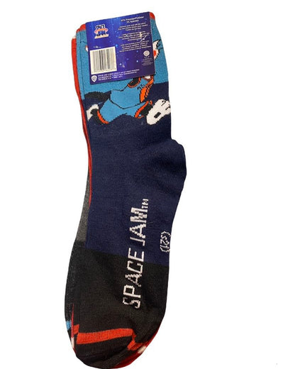 New!! 3-Pack Tune Squad Space Jam Socks