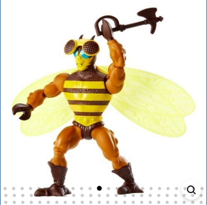 Masters of the Universe Origins Buzz-Off Action Figure MOTU BUZZOFF Bee Man damage package