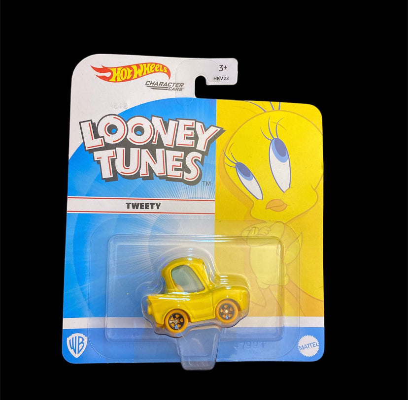 Hot Wheels Looney Tunes- Tweety Yellow  - 2023 Character Cars