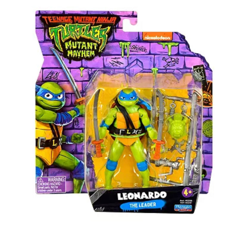 Teenage Mutant Ninja Turtles Mutant Mayhem Leonardo [The Leader] Action Figure