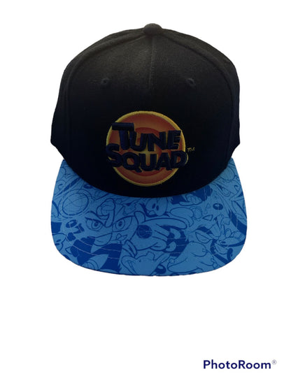 New!! Space Jam Tune Squad Snapback Hat Black And Blue