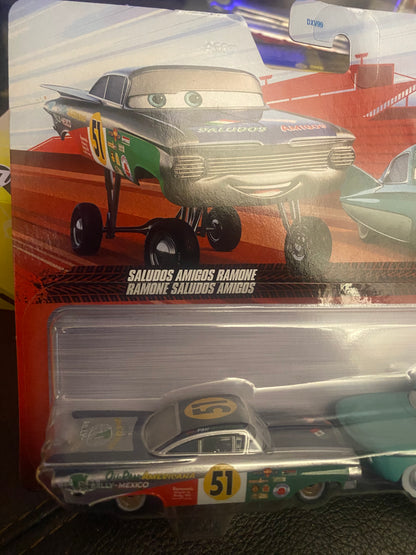 Disney and Pixar Cars Flo & Saludos Amigos Ramone