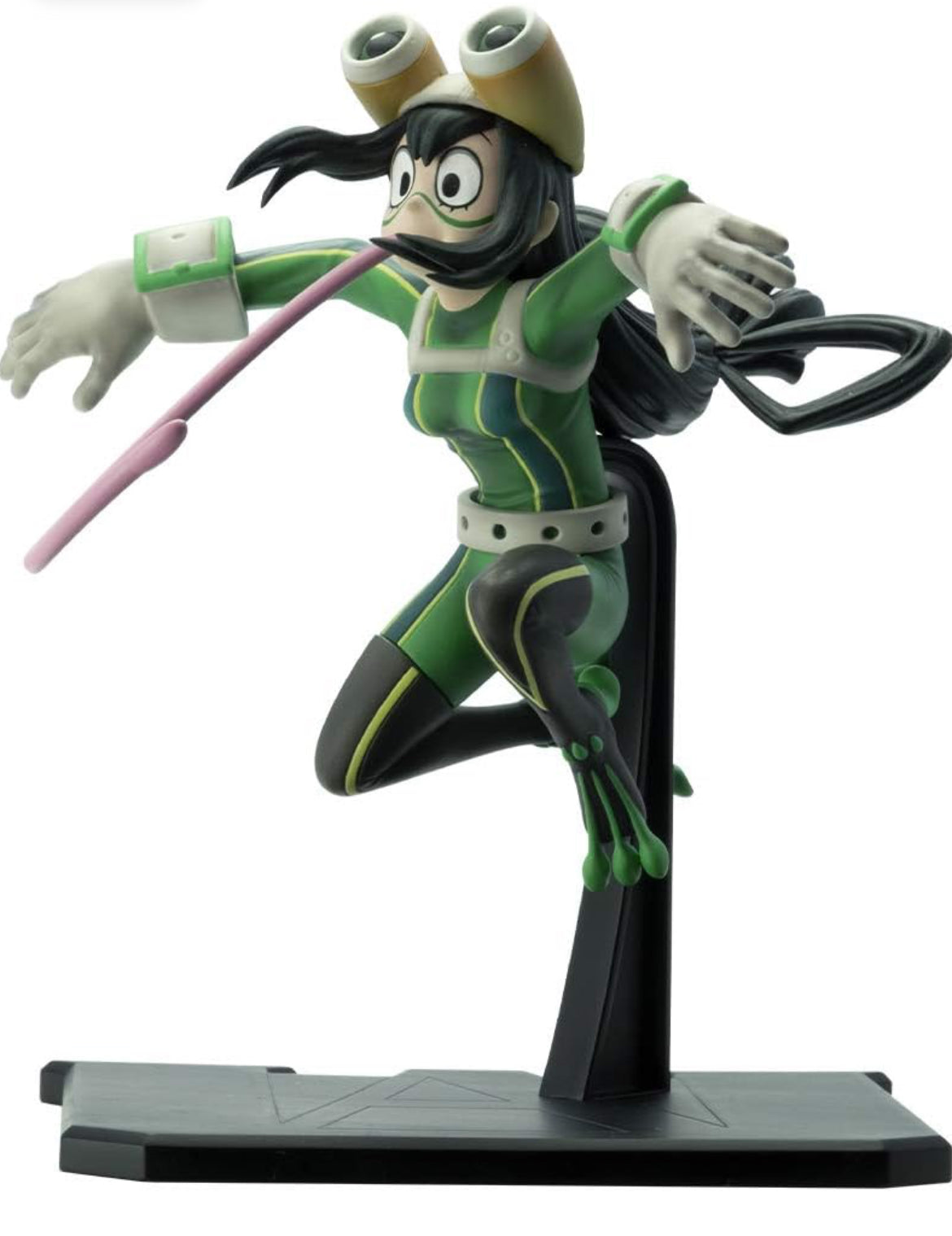 ABYSTYLE Studio My Hero Academia Tsuyu Asui SFC Collectible PVC Figure 7" Tall Statue