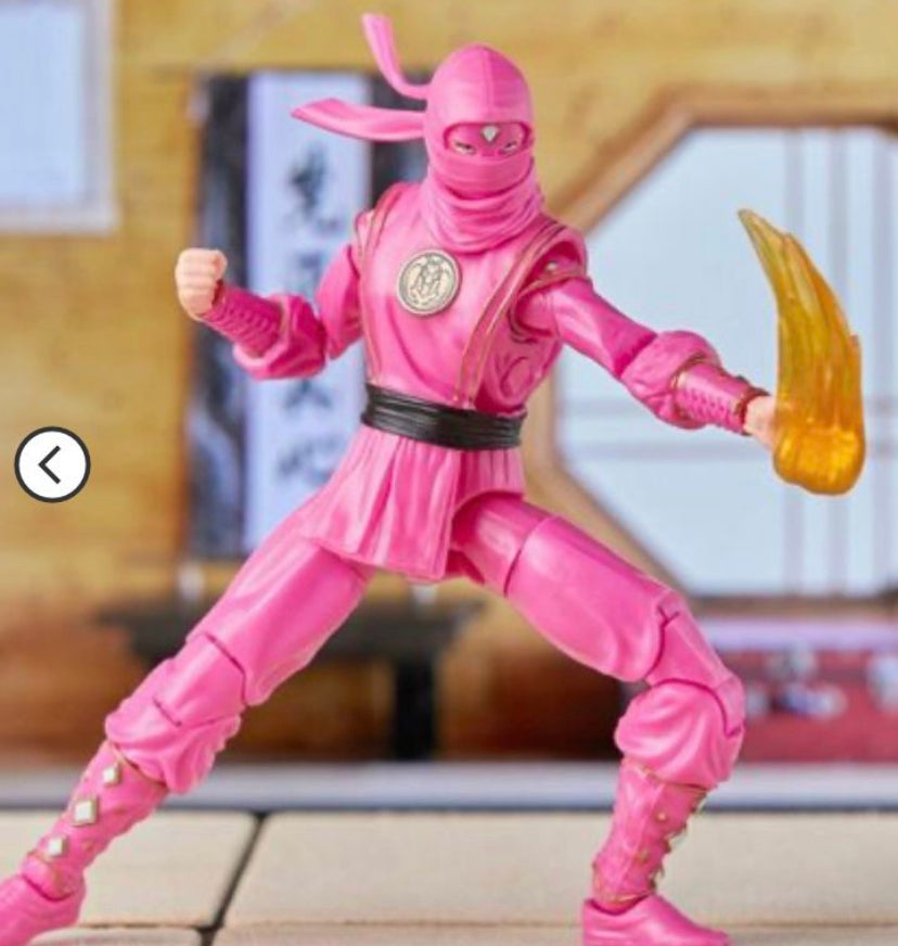 Power Rangers Lightning Collection Mighty Morphin X Cobra Kai Samantha LaRusso Morphed Pink Mantis Ranger Action Figure (Target Exclusive)