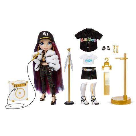 New! Rainbow High Rockstar Lyric Lucas Fashion Doll